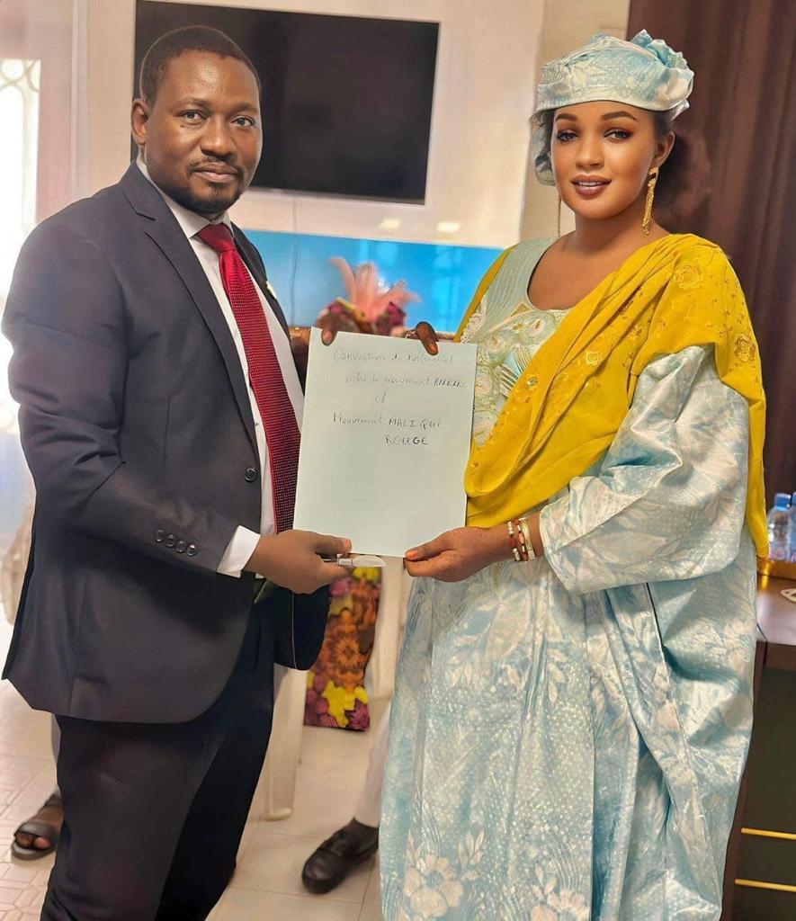 An Biko reçoit l’honorable Marcelin GUINGUÉRÉ  avec armes et bagages.